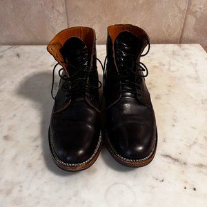 Viberg black leather boots